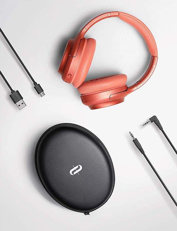 TaoTronics Active Noise Cancelling Bluetooth Headphones With Hyper TaoTronics Active Noise Cancelling Bluetooth Headphones With Hyper